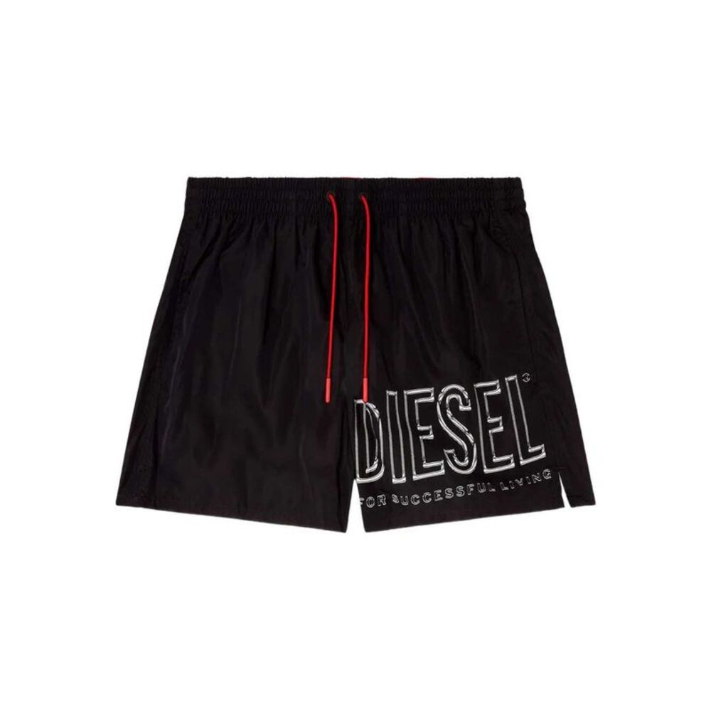 Diesel Men Soccer-41-D-Core Logo Swimsuit